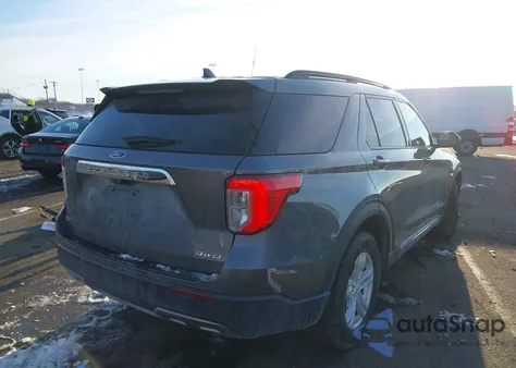 2021 Ford Explorer Xlt из США, поврежденный, VIN 1FMSK8DH8MGB09980